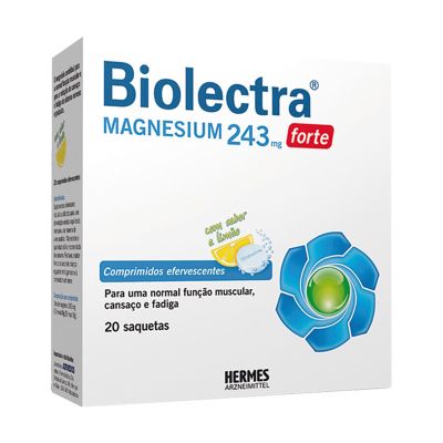 Biolectra Magnesium Forte 20 Comprimidos Efervescentes