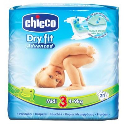 Chicco Diapers Dry Fit Midi 4-9kg