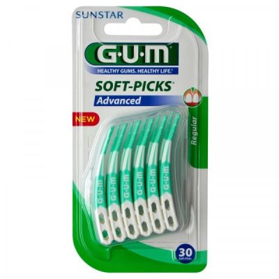 GUM Soft Picks Advanced Regular 