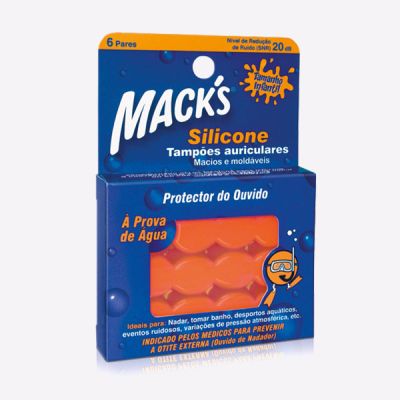 Mack's Silicone Tamanho Infantil 6 Pares