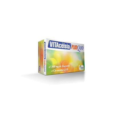 Vitacelsia Plus Q10 Com Magnésio e Q10 60 Comprimidos