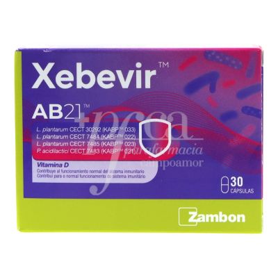Xebevir Ab21 30 Cápsulas